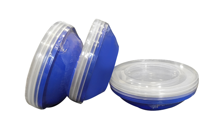 Ambalajlı Plastik Kase Seti | 3 Kase + 3 Kapak