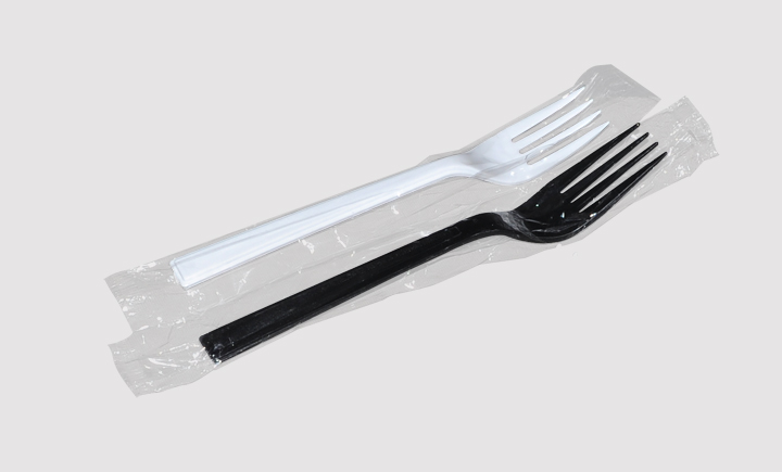 Tekli ve Ambalajlı Plastik Çatal