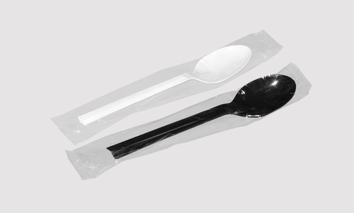 Tekli ve Ambalajlı Plastik Kaşık